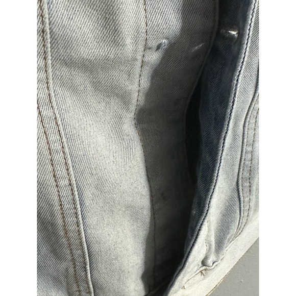Trademark brooklyn Denim jacket size Small Light Wash Denim - Picture 4 of 5